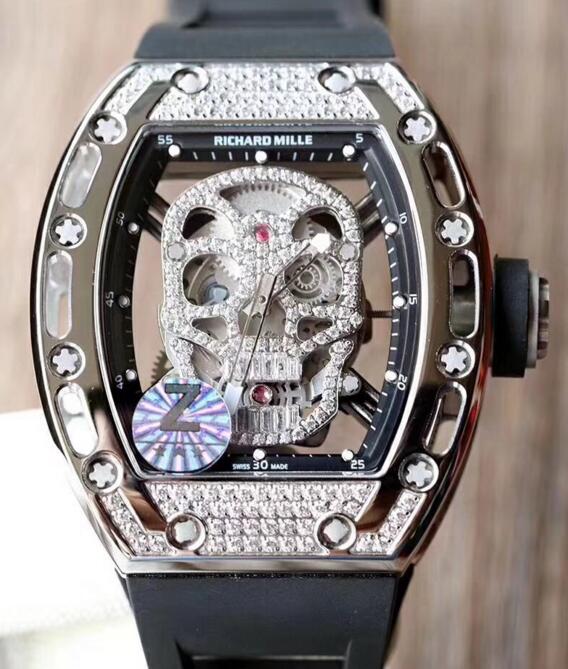 Review Richard Miller RM052 skull tourbillon watch prices